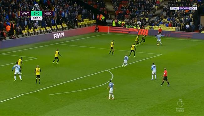 لمحة مهارية من رمضان صبحي امام واتفورد