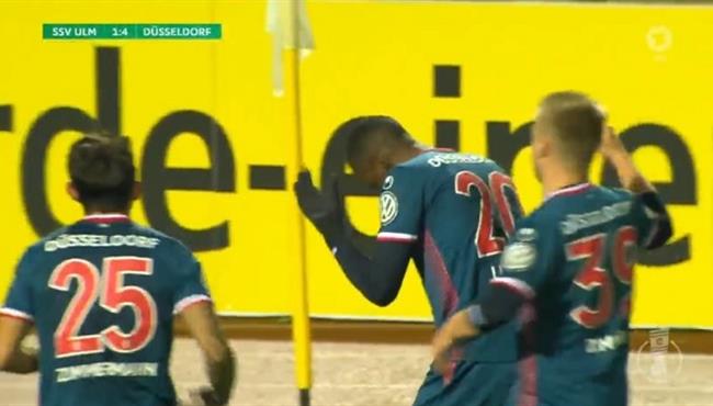 هدف رائع فى مباراة دوسلدورف وأولم بكأس المانيا