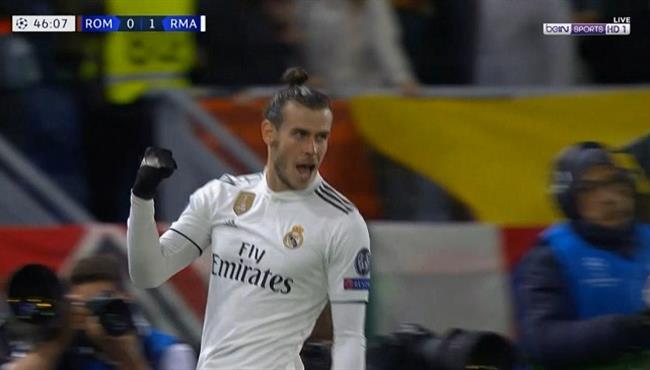 هدف جاريث بيل في مرمي روما تعليق رؤوف خليف