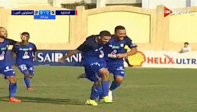 هدف طاهر محمد الرائع في مرمي الداخلية