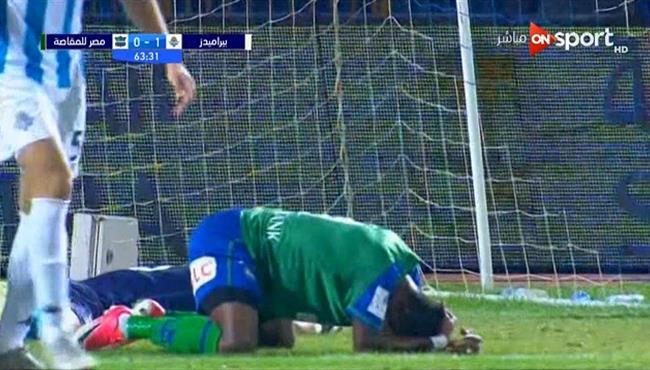 جون انطوي يهدر فرصة هدف محقق امام بيراميدز