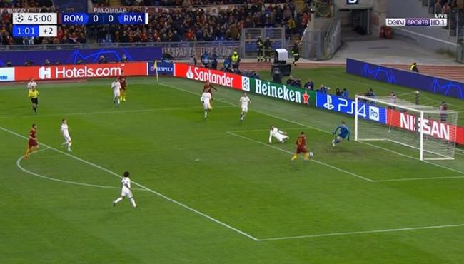 اندور يهدر انفراد تام امام مرمي ريال مدريد