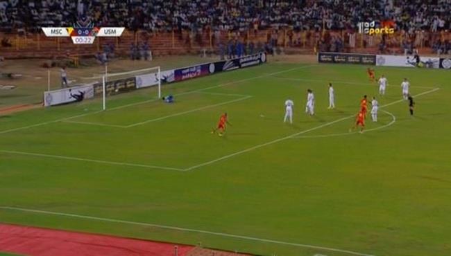 هدف بعد 23 ثانيه فقط فى مباراة المريخ واتحاد العاصمة بالبطولة العربية