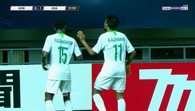 هدف السعودية الثاني الرائع فى مرمي كوريا الجنوبية نهائى كأس اسيا للشباب