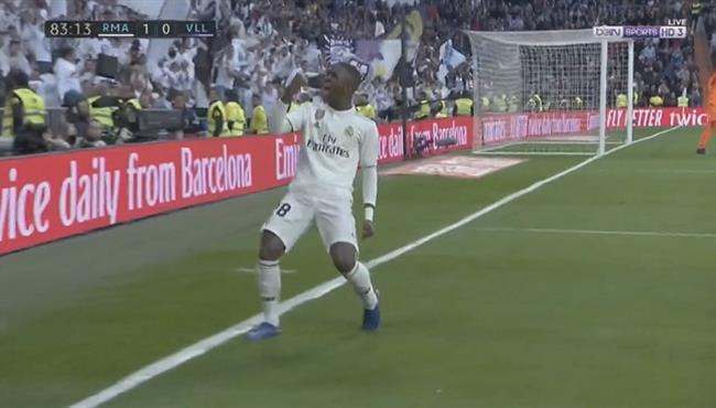 هدف ريال مدريد الاول فى مرمي بلد الوليد