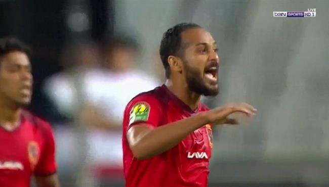 هدف الاهلي الاول فى مرمي الترجي وليد سليمان