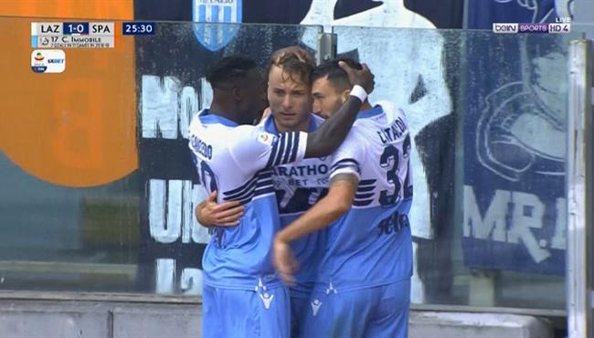 اهداف مباراة لاتسيو وسبال 4 1 الدوري الايطالي