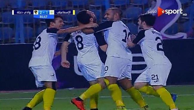 هدف وادي دجلة الثالث في مرمي الاسماعيلي