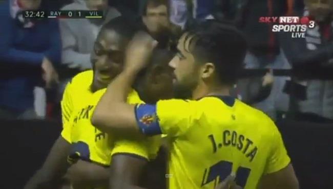 اهداف مباراة فياريال ورايو فاليكانو 2 2 الدوري الاسباني