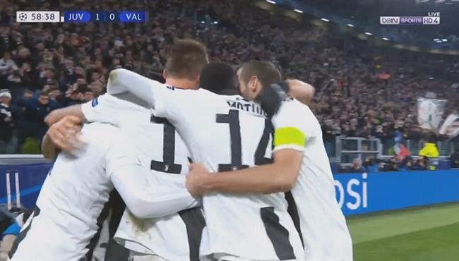 هدف فوز يوفنتوس على فالنسيا 1 0 تعليق حفيظ دراجي