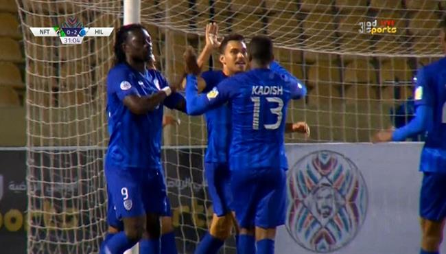اهداف مباراة الهلال والنفط 2 0 البطولة العربية للاندية