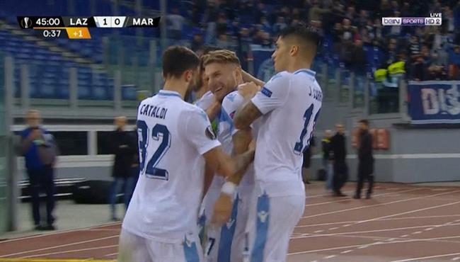 اهداف مباراة لاتسيو ومارسيليا 2 1 الدوري الاوروبي
