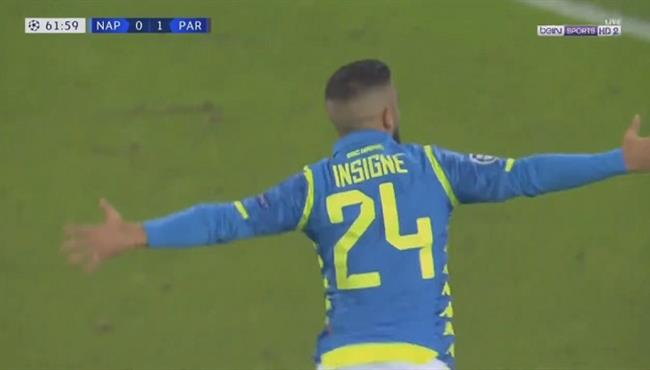 هدف تعادل نابولي مع باريس سان جيرمان 1 1 تعليق رؤوف خليف