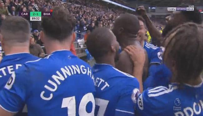 اهداف مباراة كارديف سيتي وبرايتون 2 1 الدوري الانجليزي