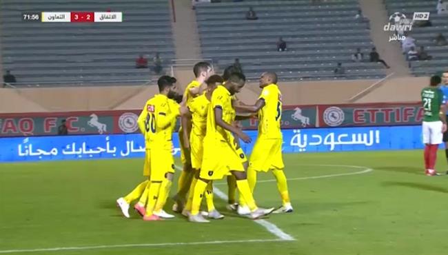 اهداف مباراة التعاون والاتفاق 4 2 الدوري السعودي