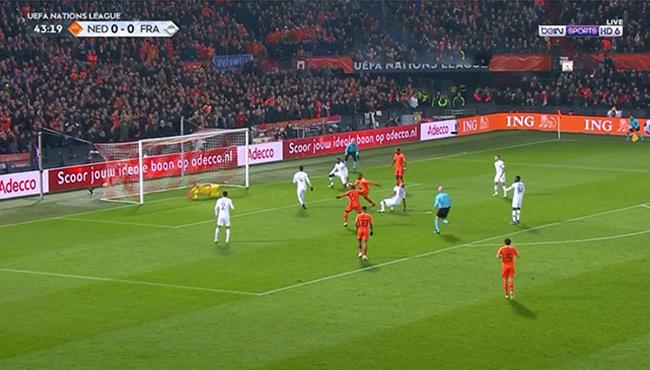 اهداف مباراة هولندا وفرنسا 2 0 دوري الامم الاوروبية