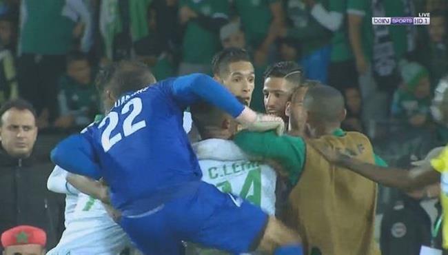 هدف الرجاء الثالث في مرمي فيتا كلوب نهائي الكونفدرالية