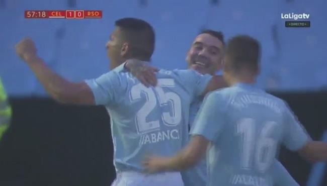 اهداف مباراة سيلتا فيجو وريال سوسييداد 1 1 كأس ملك اسبانيا