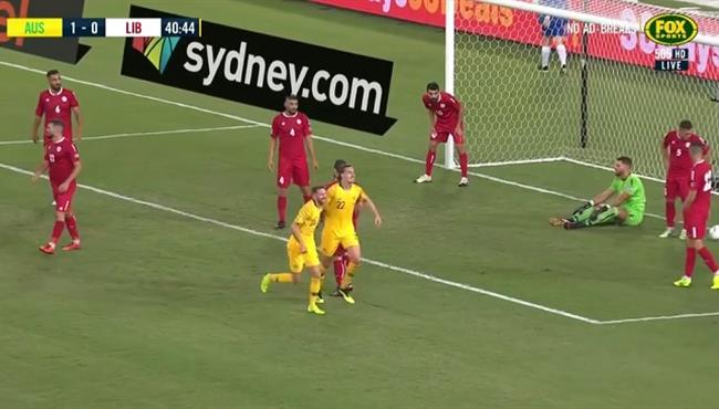 اهداف مباراة لبنان واستراليا 0 3 مباراة ودية