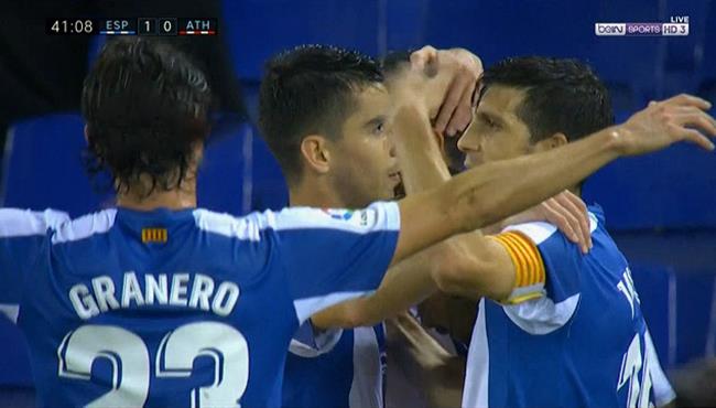 هدف فوز اسبانيول علي اتلتيك بيلباو 1 0 الدوري الاسباني