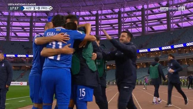 اهداف مباراة اذربيجان و جزر الفارو 2 0 دوري الامم الاوروبية