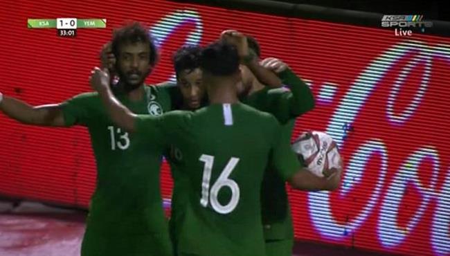 هدف فوز السعودية علي اليمن 1 0 مباراة ودية
