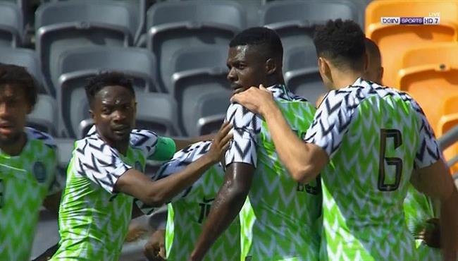 هدف نيجيريا الاول في مرمي جنوب أفريقيا