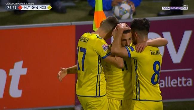 اهداف مباراة كوسوفو ومالطة 5 0 دوري الامم الاوروبية