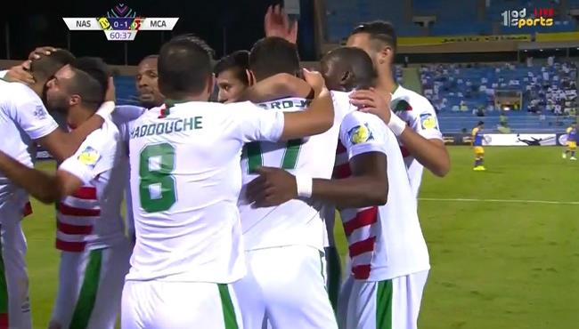 هدف فوز مولودية الجزائر على النصر 1 0 البطولة العربية