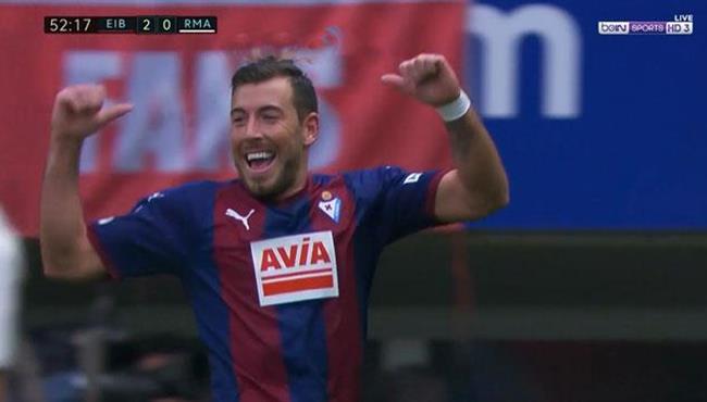هدف ايبار الثاني في مرمي ريال مدريد