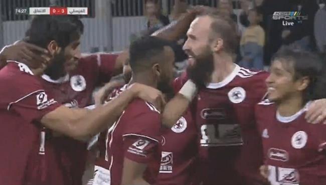 اهداف مبارة الفيصلي والاتفاق 5 1 الدوري السعودي