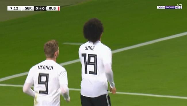 هدف ساني في مرمي روسيا تعليق حفيظ دراجي