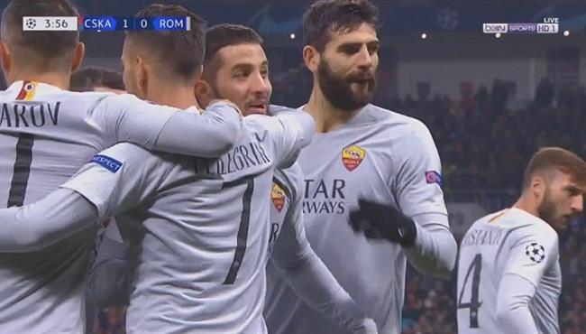 اهداف مباراة روما وسسكا موسكو 2 1 دوري ابطال اوروبا