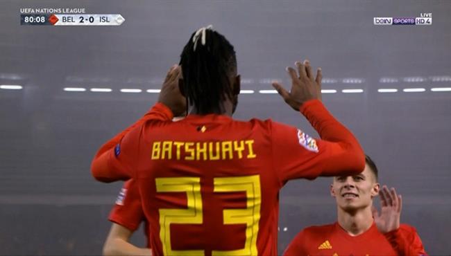 اهداف مباراة بلجيكا وايسلندا 2 0 دوري الامم الاوروبية