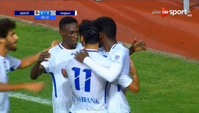 اهداف مباراة سموحة والداخلية 1 1 الدوري المصري