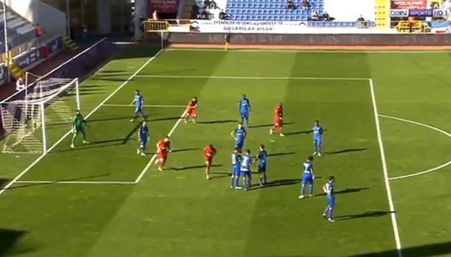 اهداف مبارة قاسم باشا وانطاليا سبور 1 2 الدوري التركي