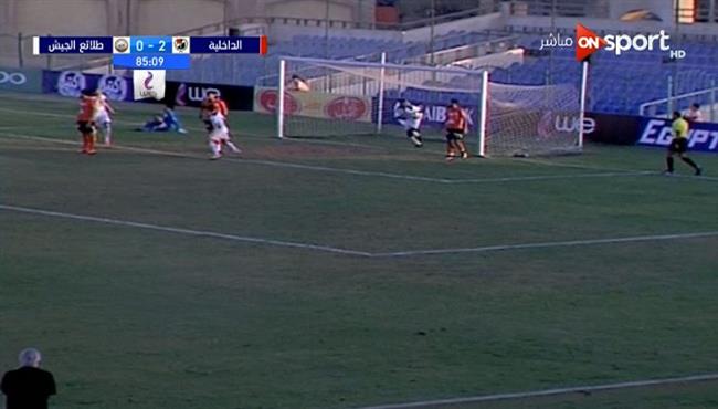اهداف مباراة الداخلية وطلائع الجيش 2 1 الدوري المصري
