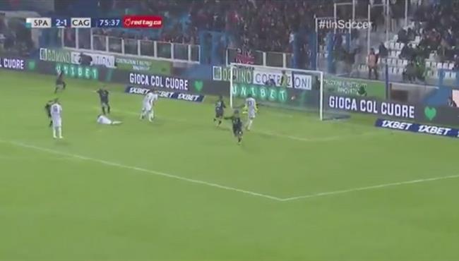 اهداف مباراة سبال وكالياري 2 2 الدوري الايطالي