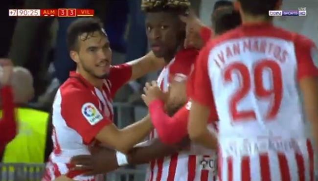 اهداف مباراة فياريال وألميريا 3 3 كأس ملك اسبانيا