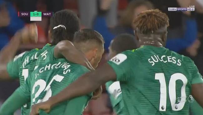 اهداف مباراة واتفورد وساوثهامبتون 1 1 الدوري الانجليزي