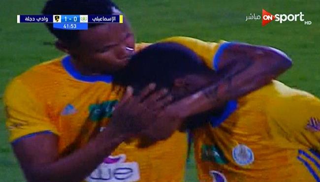 هدف تعادل الاسماعيلي مع وادي دجلة 1 1 الدوري المصري
