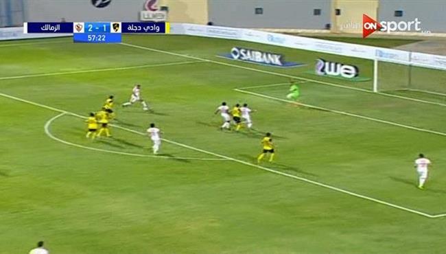 محمد عبد المنصف يتصدي لانفراد امام محمود كهربا
