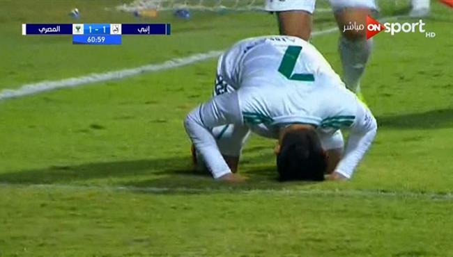هدف اسلام عيسي الرائع فى مرمي انبي بالدوري المصري