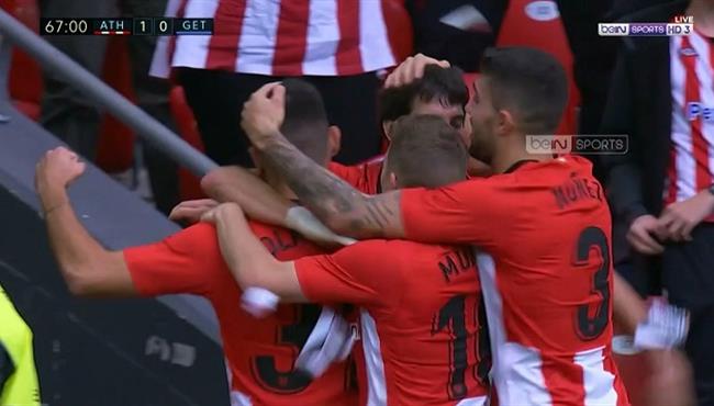 اهداف مباراة خيتافي واتلتيك بلباو 1 1 الدوري الاسباني