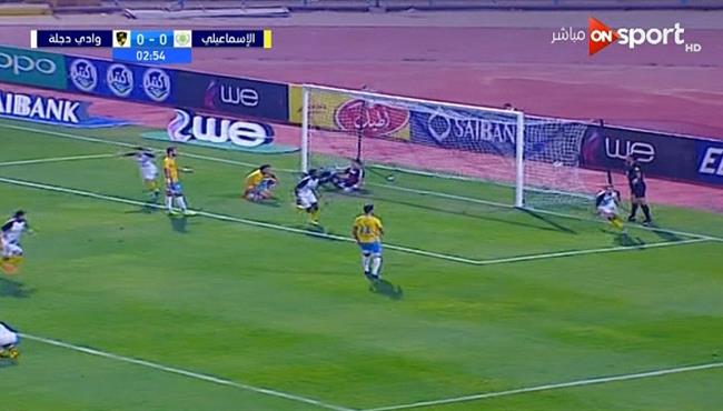 اهداف مباراة الاسماعيلي ووادي دجلة 1 3 الدوري المصري