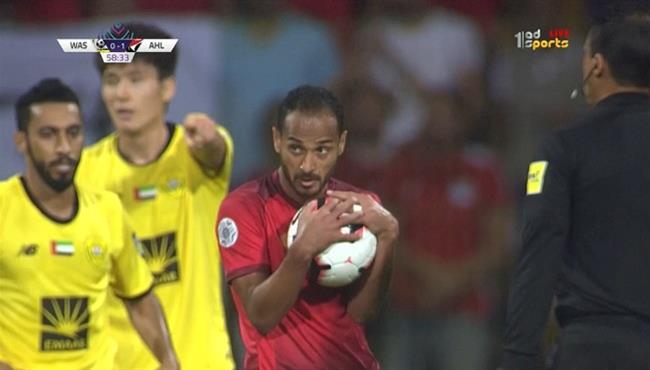 هدف وليد سليمان الرائع فى مرمي الوصل بالبطولة العربية
