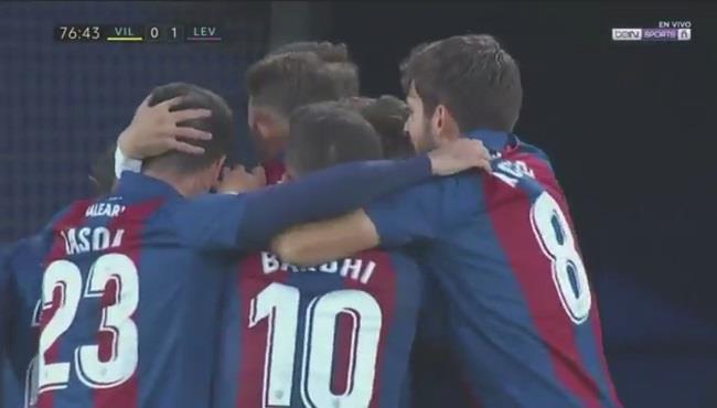 اهداف مباراة فياريال وليفانتي 1 1 الدوري الاسباني