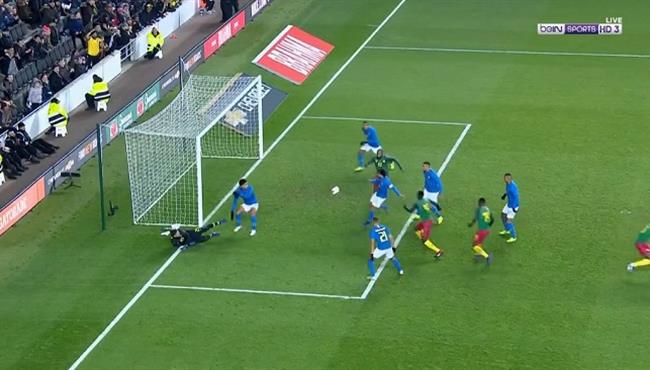 القائم يحرم الكاميرون من تسجل هدف قاتل امام البرازيل