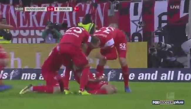 اهداف مباراة فورتونا وهيرتا برلين 4 1 الدوري الالماني