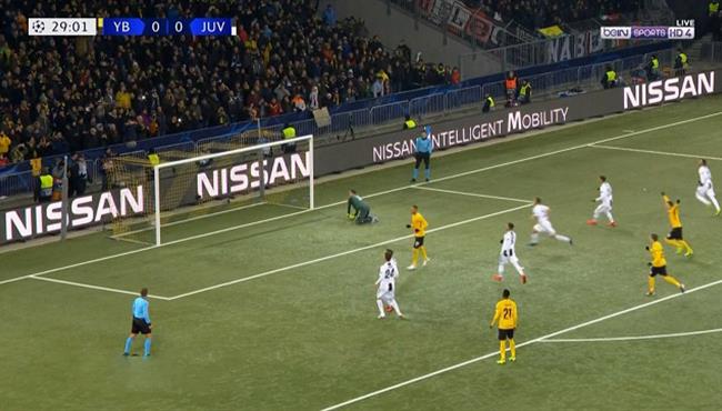 اهداف مباراة يوفنتوس ويونج بويز 1 2 دوري ابطال اوروبا